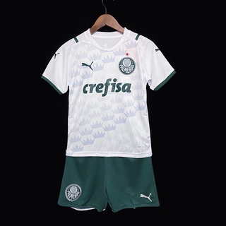 Conjunto De Time Infantil Palmeiras Camisa+ Shorts Preço Baixo Híper Promoção