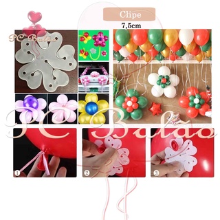 Clipe Suporte Formato para Fazer Flor com Balão ( bexiga) Festa Decoração