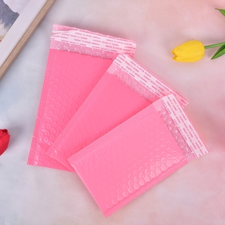 10 Pçs / Lote Rosa Saco Bolha Saco De Correio Saco De Plástico Acolchoado Envelope Envio Embalagem (3)
