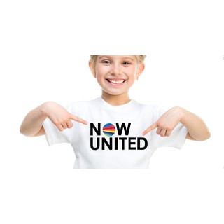 camisa camiseta banda now united personalizada infantil juvenil blusa