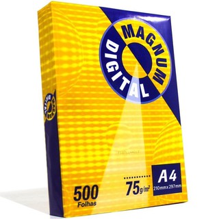 Papel Sulfite Magnum Digital - A4 - Pacote Com 500 Folhas
