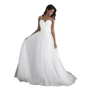 Vestido De Noiva Branco Modelo Boho Mais Cinto De Luxo