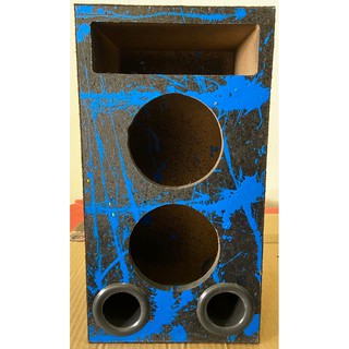 Caixa Bob Residencial Vazia P/alto falante de 5 polegadas Vertical/Azul