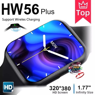 Iwo Original Hw56 plus De Relógio Inteligente Sem Fio De Carregamento Fazer Chamada Botão Duplo Dial Personalizado Smartwatch Pk Hw22 Iwo 13