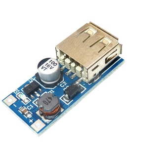 Conversor Carregador USB DC 5V Step Up 0.9V a 5V 600mA - Arduino Power Charger - Eletrônica