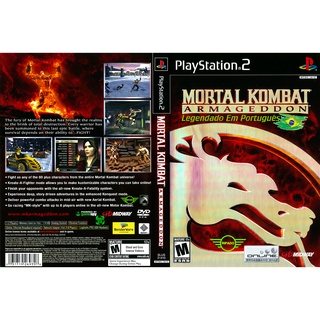 Mortal Kombat Armageddon legendado pt br ps2