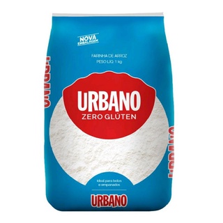 Farinha de arroz sem glúten Urbano 1kg
