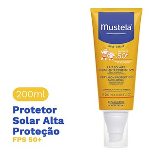 Protetor Solar Facial Infantil Mustela Bebê FPS50+