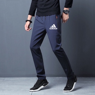 Calça Masculina Adidas Formal De Seda Fria Plus Size M-5XL (1)