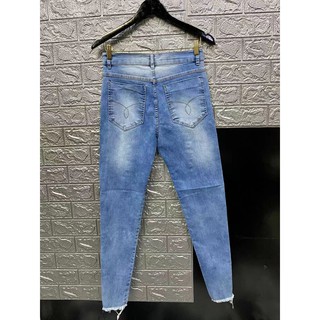 Calça Masculina Jeans Sarja Skinny Slim Rasgada Com Zíper Top (5)