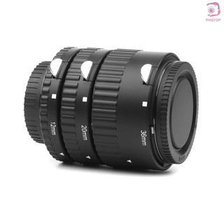 PR*SHOOT XT-365 Auto Focus AF Macro Extension Tube Adapter Ring Set 12mm 20m 36mm for Nikon F-mount AF Lens for Nikon (3)