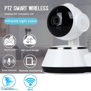 Câmera de vigilância wi-fi Home Security CCTV câmera sem fio IR Night Vision Monitor robô filmadoras monitor de bebê(APP:little stars) CATRNENE