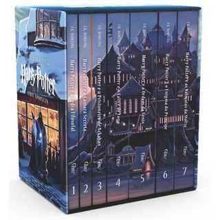 Box Castelo 7 Livros Harry Potter Lacrado + 2 Marcadores Exclusivos - J. K. Rowling (2)