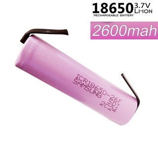 Bateria 18650 samsung 26F 2600mAh 3.7v