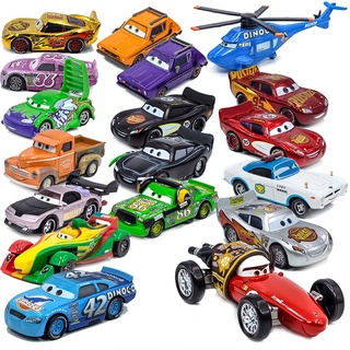 Pixar Cars 2 3 Brinquedo Relâmpago McQueen Mater Sheriff Carro Modelo De Liga De Metal 1 : 55