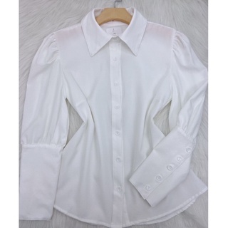 camisa social feminina manga longa 5 botões de plástico selina modas (4)
