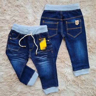 Calça jeans culote bebe menino com elastano Tam P,M e G. (2)
