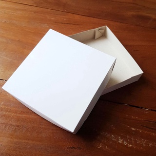Caixa Para Presente 10x10x02cm Branca