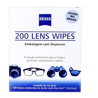 Lens Wipes Zeiss Com 200 Lenços Umedecidos (1)