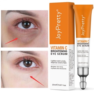 Anti-Escuro Círculo Olhos Cuidados Creme Vitamina C Remover Olheiras Olho Soro Sacos De Firme Elevador Iluminador