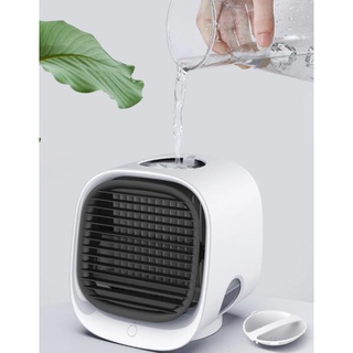 Mini Climatizador Ventilador e Umidificador De Ar Uso Com Agua Cooler 3 Velocidades Com Luz (5)