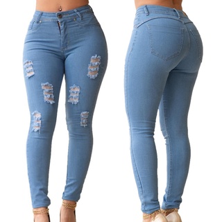 Calças Jeans Feminina Modeladora Levanta Bumbum Com Elastano Novidade 2021
