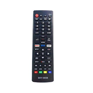 Controle Remoto Compatível com TV LG Netflix Amazon Akb75095315 Universal Smart LG