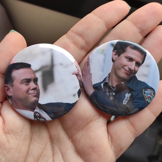 Bottons/Broches 4,5cm Personalizados Brooklyn 99
