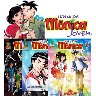 Hq Gibi Manga Turma Da Monica Jovem 1º Série Nº81 ao Nº100 Panini