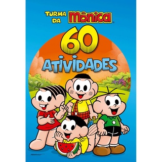Livro - Turma da Mônica - 60 atividades - Ciranda Cultural