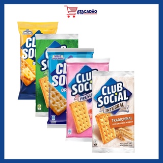 Biscoito Salgado Club Social 144g