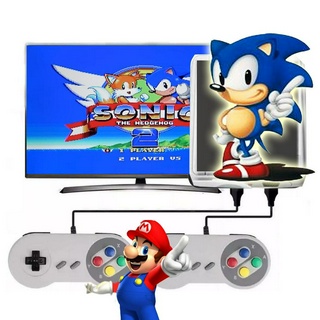 Video Game Retrô 167 Jogos Mega Drive Sega 16 Bits 2 Controles Sonic Aladin Street of Rage Golden Axe Entrega Imediata