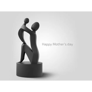 Estátua Mãe E Filho(a) Presente Dias Das Mãe (tamanho 15cm) REF:02V3 (1)