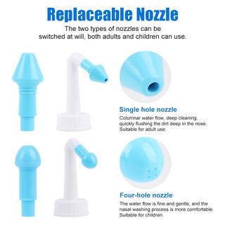 Wholesale Wash Nose Bottle Waterpulse Nasal Nose Wash Bottle 70/300/500ml for Adult and Kid Travel Nasal Irrigator (6)