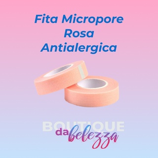 Fita Micropore Antialérgica Rosa