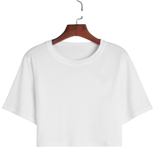 T Shirt Blusinha Feminina Casual Cropped Curto Liso