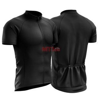 camisa ciclismo preto basico camiseta com proteção envio imediato