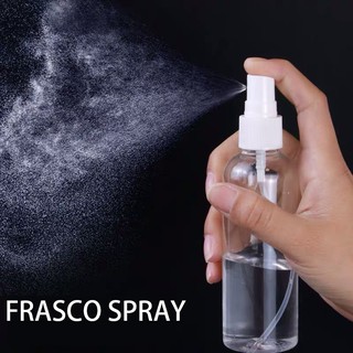 Frasco Borrifador 100ml 80ml Cilíndrico Válvula Spray