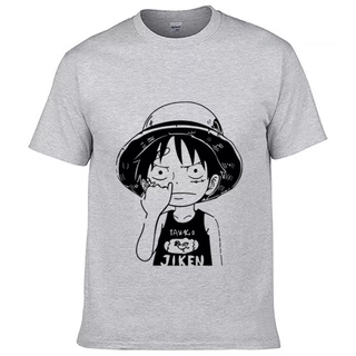 Camiseta One Piece Monkey D Luffy Camisa Masculina Anime