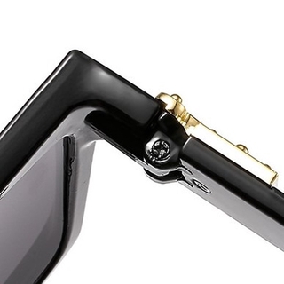 SY GLASSES Óculos de sol europeus e americanos big box Retro quadrado da moda de lado largo (4)