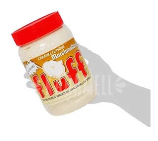 Marshmallow de Colher Fluff sabor Caramelo - Importado EUA (3)