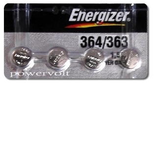 Energizer 364/363 SR60 SR621SW 1,55v - Cart. c/4 un