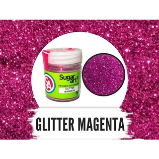Glitter Comestível Decoração Bolo Sugar Art 5g - Kit C/10 Un