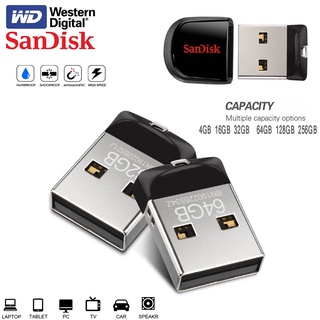 Sandisk Mini Usb Flash Drive 2.0 128gb 256gb Cz33 64 32gb 16gb Memory Stick