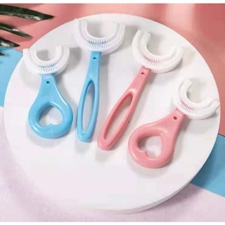 Escova De Dentes Infantil Em Formato De U Para Crianças De 2-6-12 Anos Com Cerdas Macias oral/Limpeza E