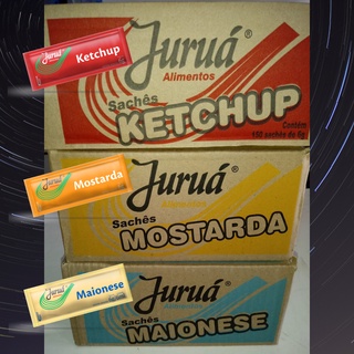 ketchup/Mostarda/Maionese/Catchup Sache CX c/150 un (JURUÁ)