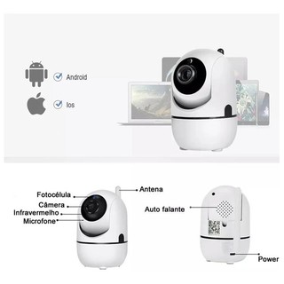 Mini Câmera Ip Wifi Hd Onvif Sensor Movimento Automático (4)
