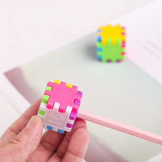 Cubo De Rubik Fofo / Apontador De Lápis / Material Escolar / Estudante (3)