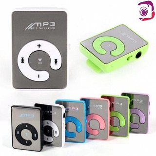 Pr* Mini MP3 Player Portátil Fashion USB Digital com Suporte para Cartão de Memória / com Prendedor