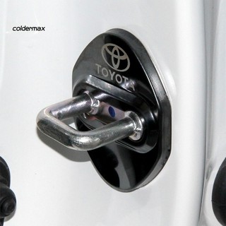 Cd08-4 Peças Capa De Proteção De Fechadura De Porta De Carro De Aço Inoxidável Para Toyota Camry Corolla (2)